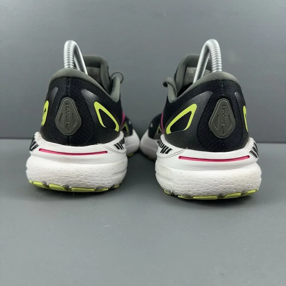 Brooks Adrenaline GTS 23 1203811D037 Black Running Shoes Sneakers Womens 7.5 B